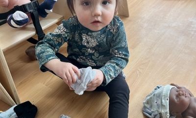 Babies Dressing Babies