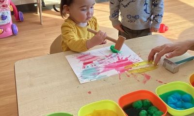 Holi in our Infant Room: A Joyful Celebration of Colours 