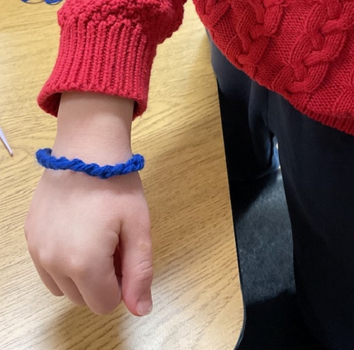 We can continue to use beads and string and do other to learn new skills through many different activities throughout the year. 